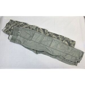 Abercrombie Kids Joggers Lot 2 Camo Green Cargo Pants Size 7/8 Boys Girls Kids